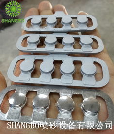 廠家直銷高效環(huán)保雙槍滾筒式去毛刺自動(dòng)噴砂機(jī)，專注電木與五金產(chǎn)品批發(fā)